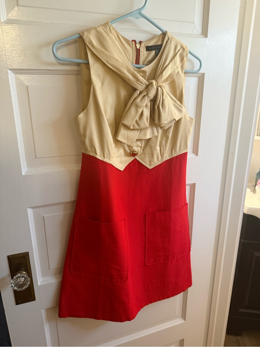 ASO Blair Waldorf Gossip Girl & Amanda Seyfried Bow Dress Sz 2 - Picture 2 of 3